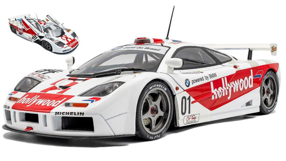 MCLAREN F1 GTR SHORT TAIL N.1 2H DE BRASILIA 1996 N.PIQUET-J.CECOTTO1:18 Scala 1:18 Solido
