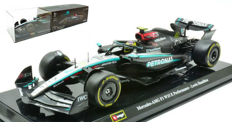 MERCEDES AMG W15 N.44 2024 LEWIS HAMILTON SIGNATURE 1:24 Scala 1:24 Burago