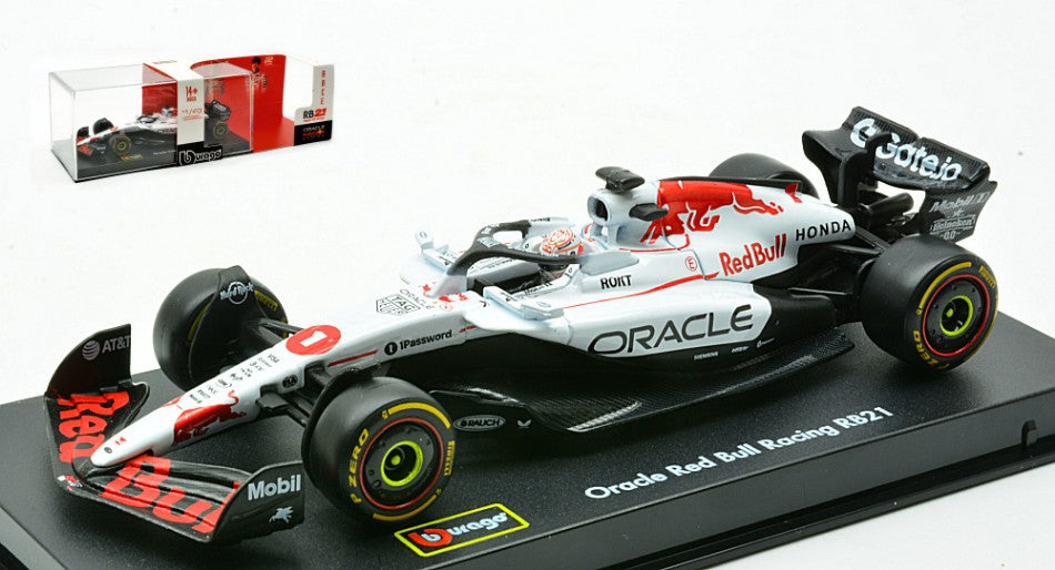RED BULL RB21 N.1 MAX VERSTAPPEN WINNER JAPAN GP 2025 SIGNATURE 1:43 Scala 1:43 Burago