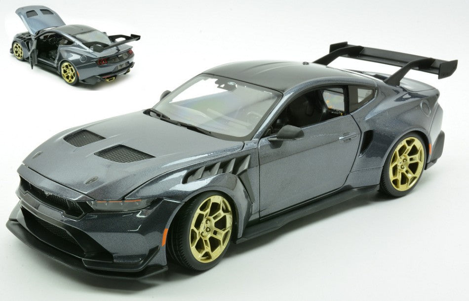 FORD MUSTANG GTO 2025 GUN METAL 1:18 Scala 1:18 Maisto