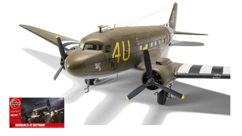 DOUGLAS DAKOTA C-47 SKYTRAIN KIT 1:72 Scala 1:72 Airfix