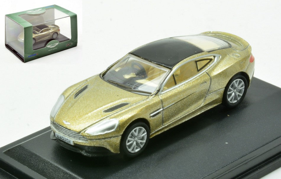 ASTON MARTIN VANQUISH COUPE' LIGHT BRONZE 1:76 Scale Varie Oxford