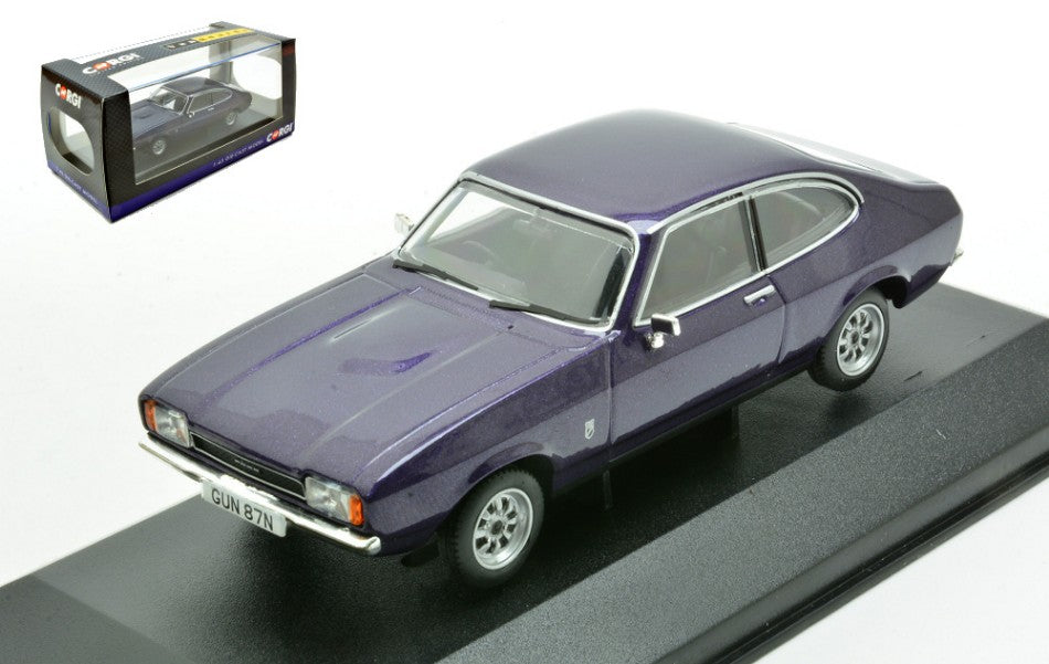 FORD CAPRI Mk2 1.6 GT PURPLE 1:43 Scala 1:43 Vanguards