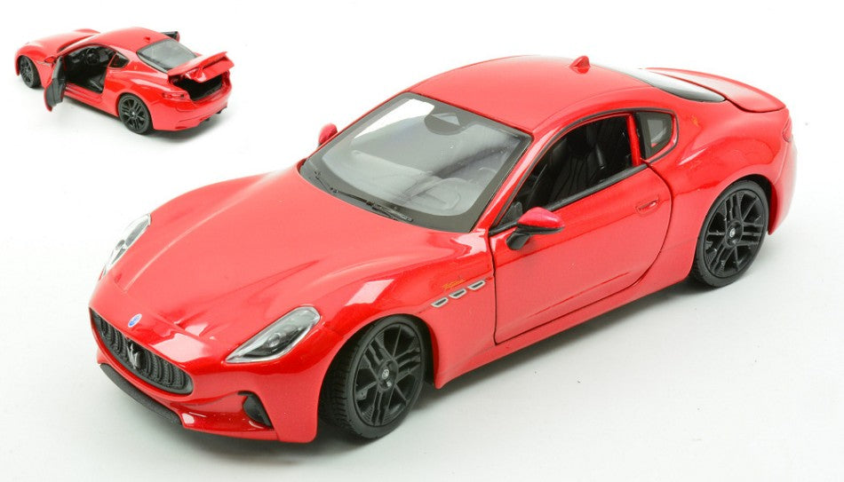 MASERATI GRAN TURISMO F METALLIC RED 1:24 Scala 1:24 Welly