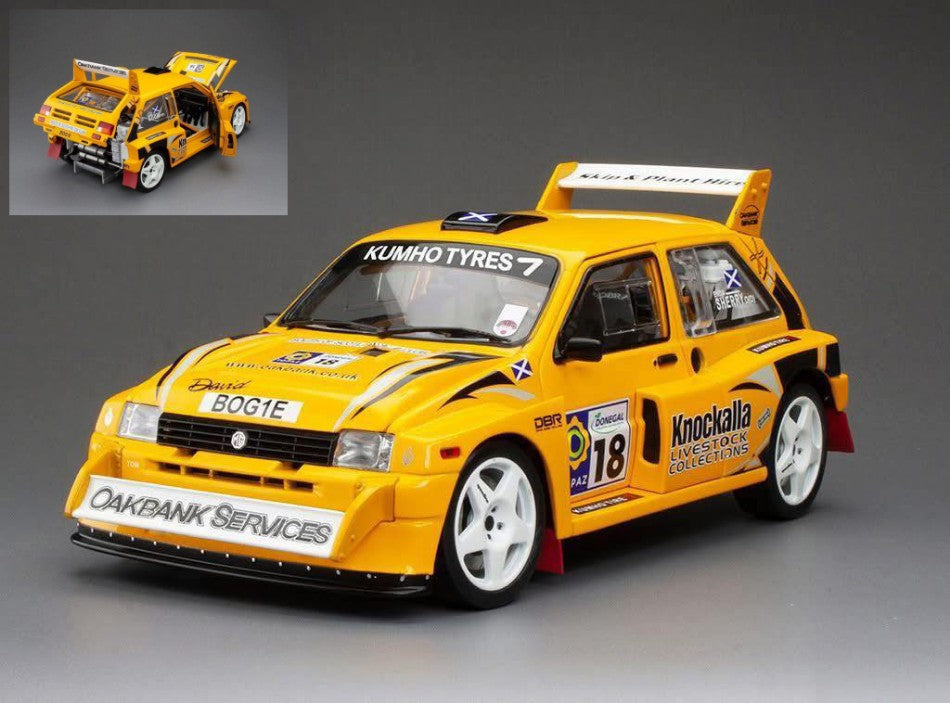 MG METRO 6r4 N.18 RALLY INT.TOPAZDONEGAL 2010 BOGLE-SHERRY 1:18 Scala 1:18 SunStar