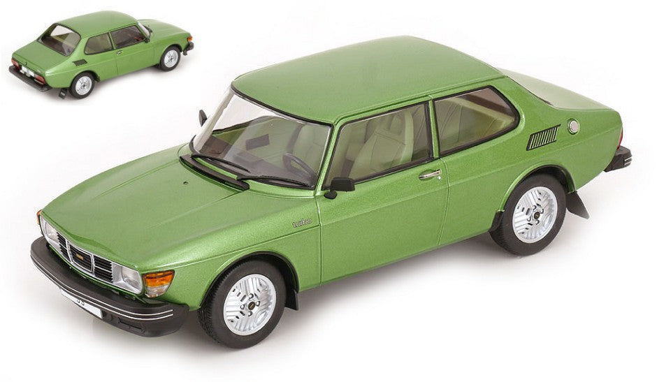 SAAB 99 TURBO 1977 GREEN 1:18 Scala 1:18 ModelCarGroup