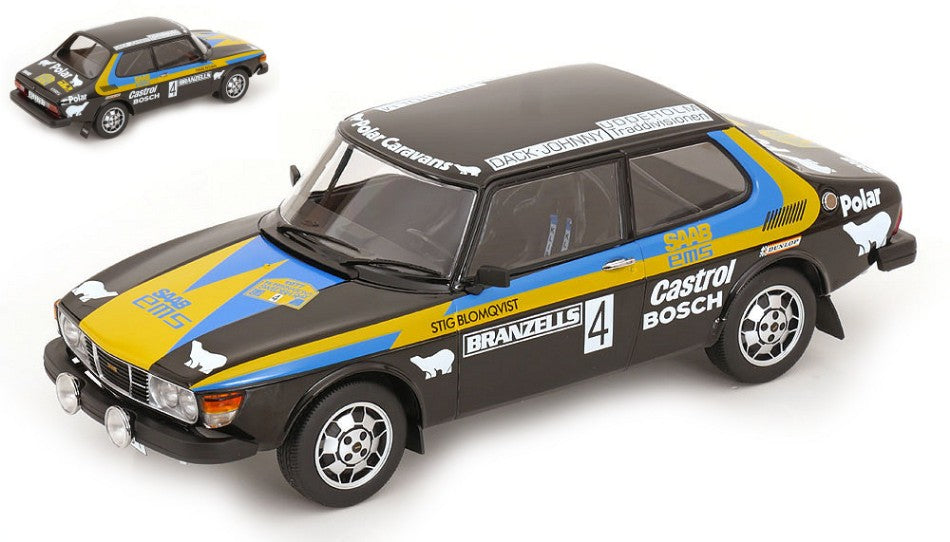 SAAB 99 EMS N.4 1:18 Scala 1:18 ModelCarGroup