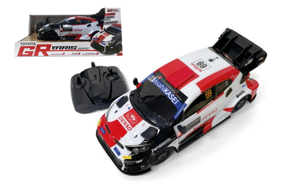 TOYOTA GR YARYS WRC RADIOCOMANDO 1:14 Scale Varie Mondo Motors