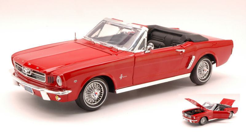 FORD MUSTANG OPEN 1964 RED 1:18 Scala 1:18 MotorMax