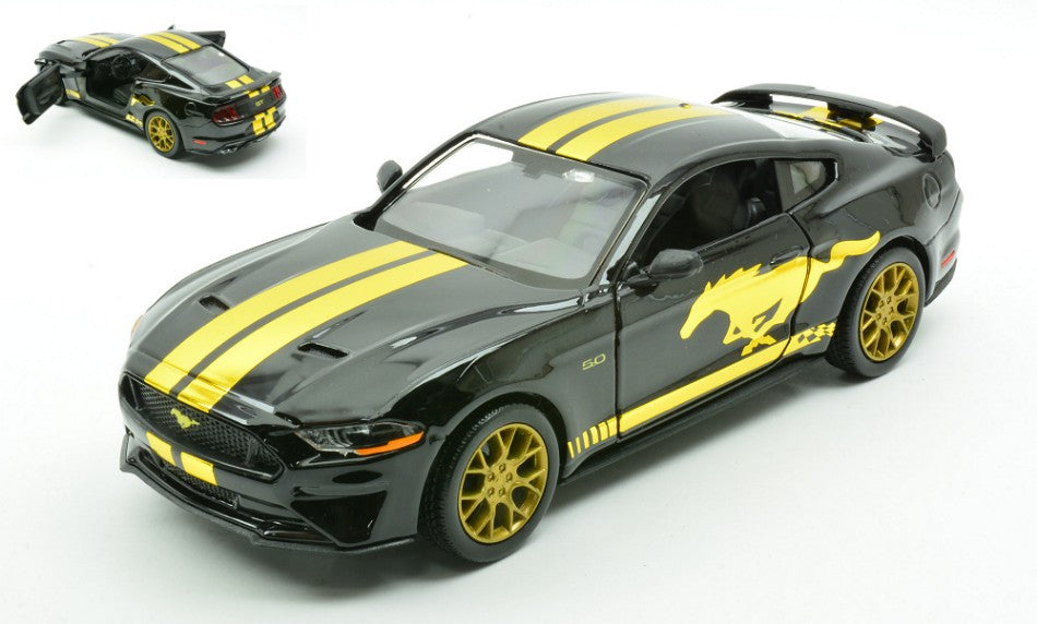 FORD MUSTANG GT 2018 BLACK 1:24 Scala 1:24 MotorMax