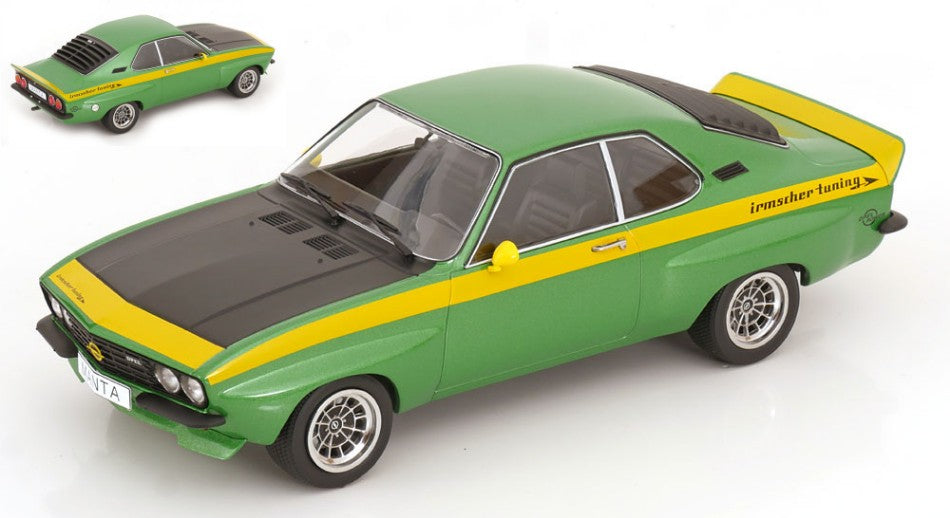 OPEL MANTA A IRMSCHER 1974 GREEN/YELLOW 1:18 Scala 1:18 ModelCarGroup