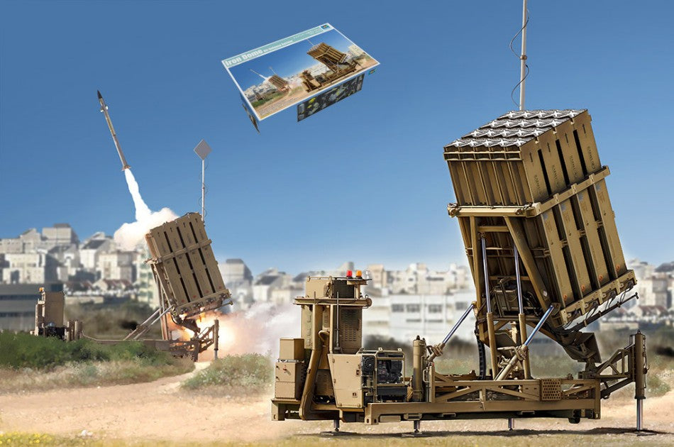 CAMION IRON DOME AIR DEFENSE SYSTEM KIT 1:35 Scala 1:35 Trumpeter