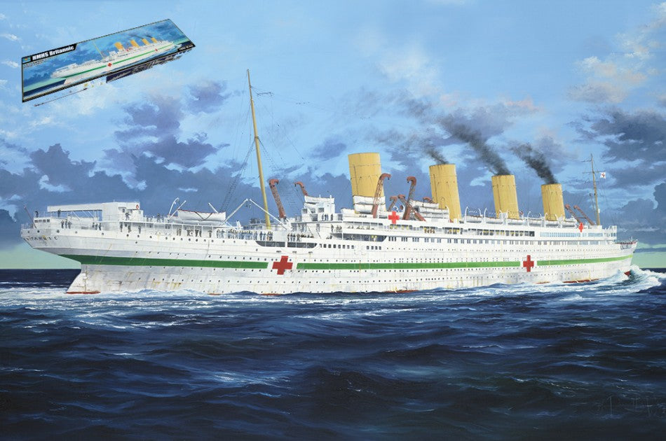 NAVE HMHS BRITANNIC KIT 1:200 Scale Varie Trumpeter