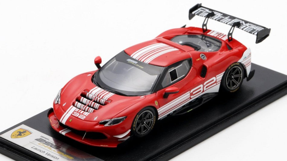 FERRARI 296 CHALLENGE RED 1:43 Scala 1:43 Looksmart