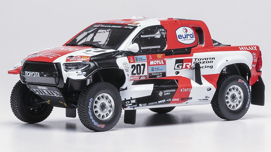 TOYOTA GR DKR HILUX EVO T1+ N.207 RALLY DAKAR 2022 VILLIERS-MURPHY 1:43 Scala 1:43 Ixo Model