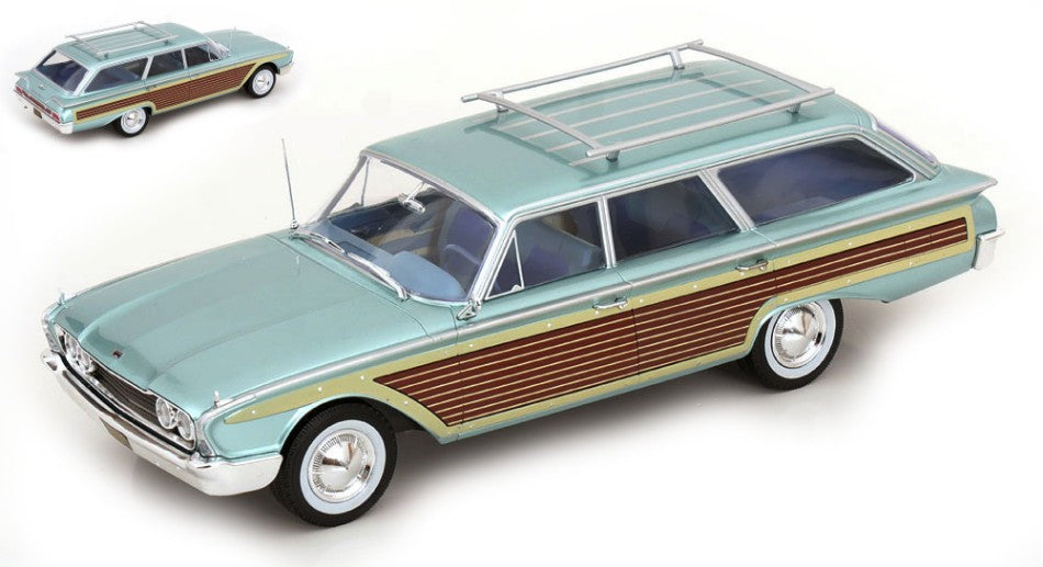 FORD LTD COUNTRY SQUIRE 1960 LIGHT BLUE 1:18 Scala 1:18 ModelCarGroup