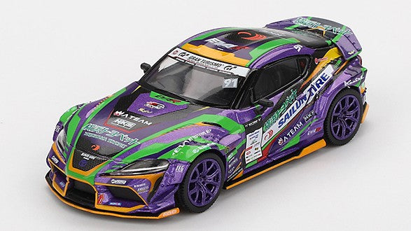 TOYOTA GR SUPRA KUHL D1GP
EVANGELION RACING 2021 1:64 Scala 1:64 Mini GT