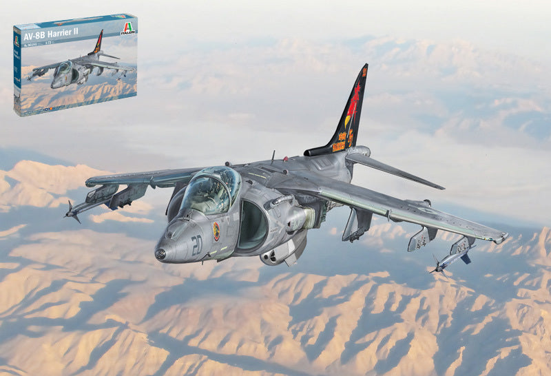 AV-88 HARRIER II KIT 1:72 Scala 1:72 Italeri