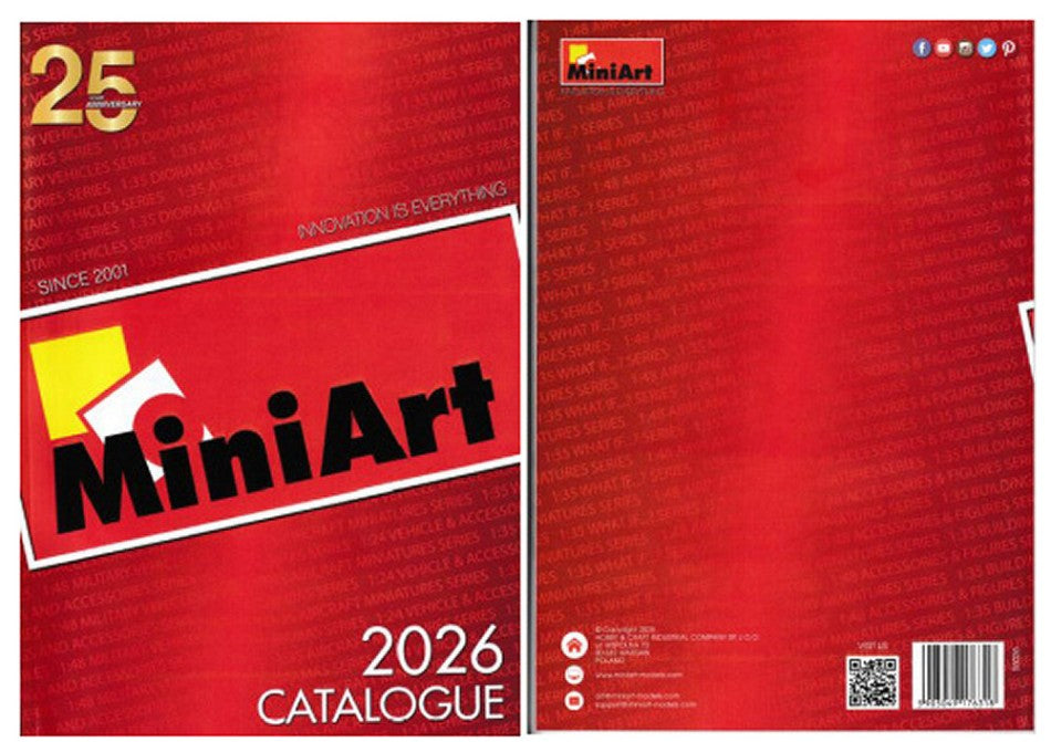 CATALOGO MINIART 2026 PAG.119 Scale Varie Miniart