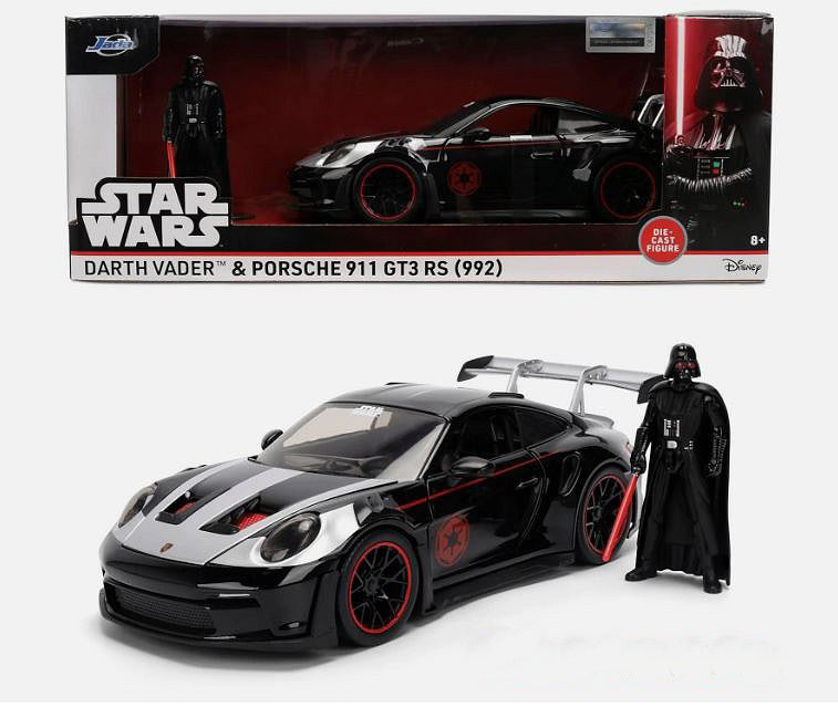 PORSCHE 911 STAR WARS DARTH VADER BLACK 1:24 Scala 1:24 Jada Toys