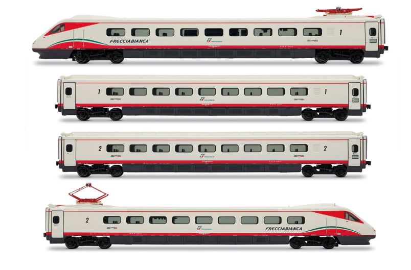 FS ETR 460 FRECCIABIANCA 4-UNIT BASE SET EP.VI 1:87 Scala 1:87 Rivarossi