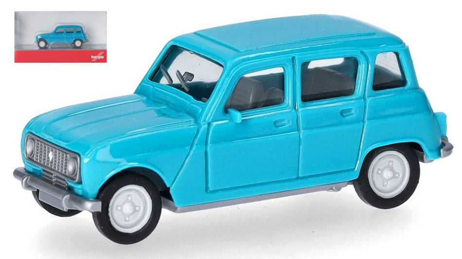 RENAULT R4 TURCHESE 1:87 Scala 1:87 Herpa