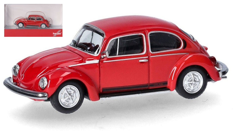 VW MAGGIOLONE 1303 "CURY, ROSSO IBIZA" 1:87 Scala 1:87 Herpa