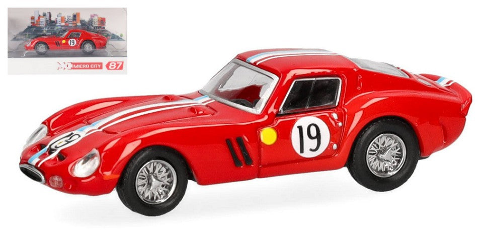 FERRARI 250 GTO "19" ROSSO 1:87 Scala 1:87 Herpa