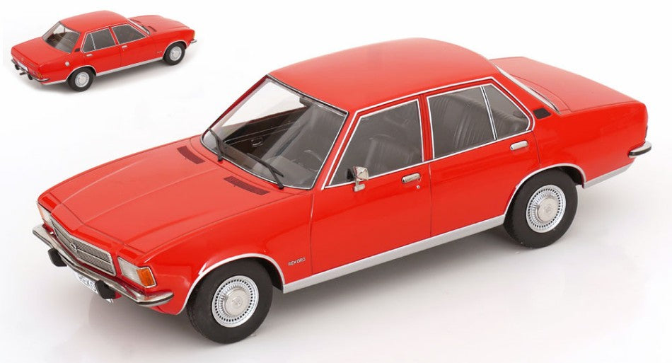 OPEL REKORD D 1972 RED 1:18 Scala 1:18 ModelCarGroup