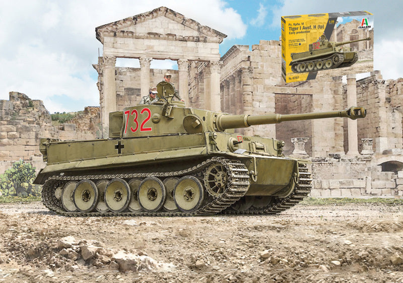 Pz. Kpfw. VI Tiger I Ausf. E (tp) Early Production KIT 1:35 Scala 1:35 Italeri