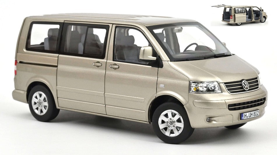 VW MULTIVAN 2003 BEIGE METALLIC 1:18 Scala 1:18 Norev