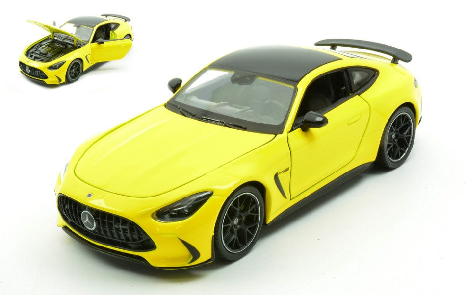MERCEDES AMG GT YELLOW 1:24 Scala 1:24 Welly