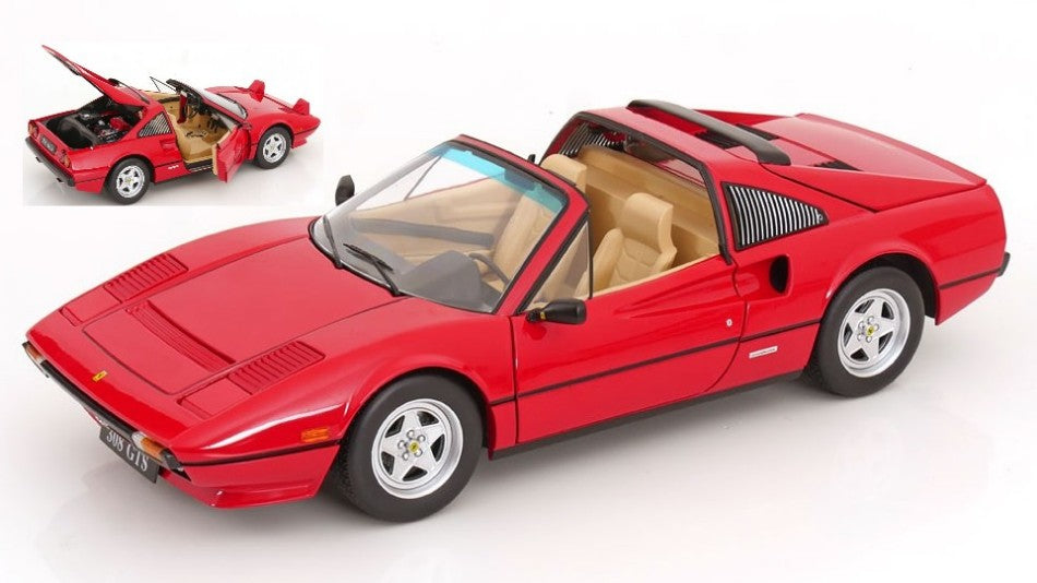 FERRARI 308 GTS QV EUROPE 1982 RED 1:12 Scala 1:12 KK Scale