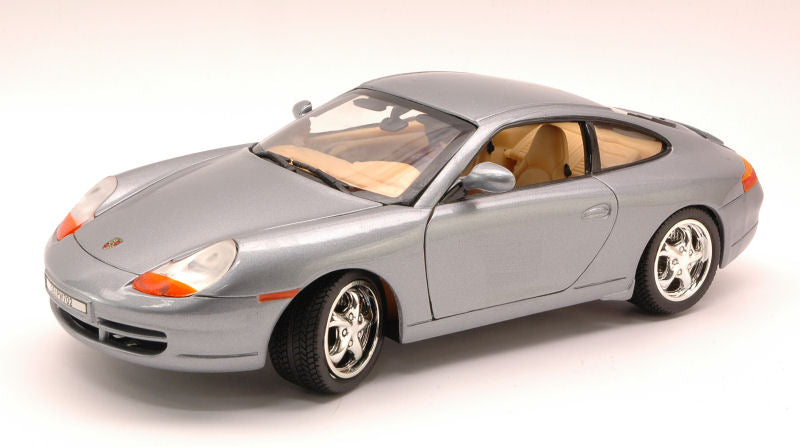 PORSCHE 911 (996) CARRERA 2000 SILVER 1:18 Scala 1:18 MotorMax