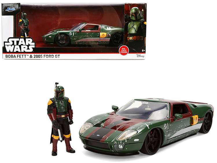 FORD GT 2005 STAR WARS BOBA FETT VARIOUS 1:24 Scala 1:24 Jada Toys