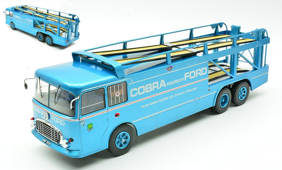 FIAT BARTOLETTI 306/2 RENNTRANSPORTER 1956 BLUE 1:43 Scala 1:43 Ixo Model