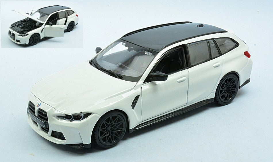 BMW M3 TOURING 2023 WHITE 1:24 Scala 1:24 Burago