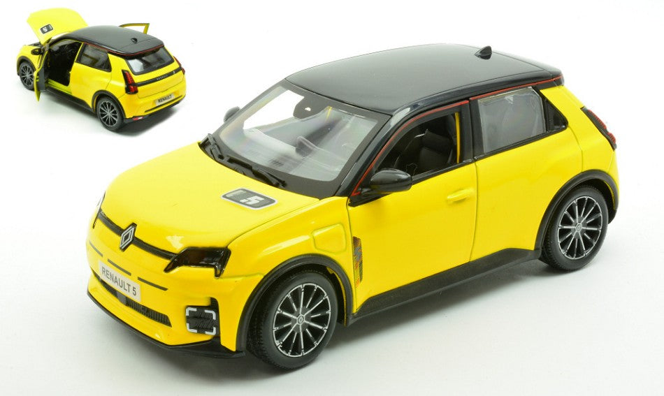 RENAULT 5 E-TECH YELLOW 1:24 Scala 1:24 Burago