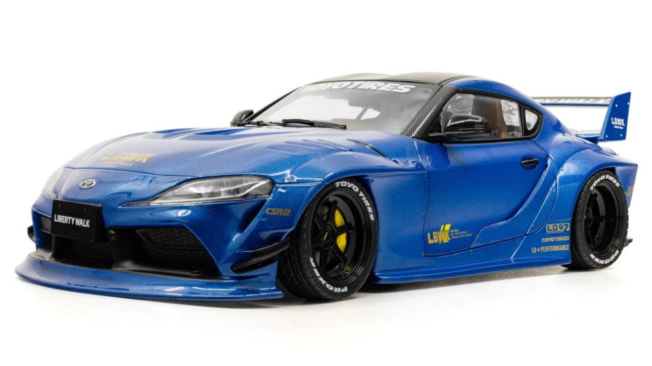 TOYOTA GR SUPRA LIBERTY
WALK BODY KIT BLUE METALLIC
2025 1:18 Scala 1:18 Solido