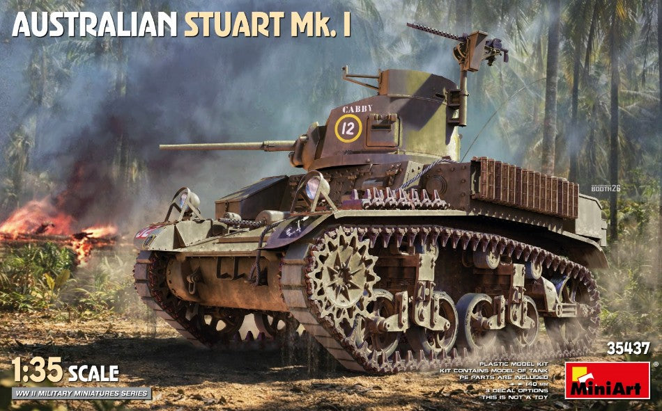 AUSTRALIAN STUART Mk.I KIT 1:35 Scala 1:35 Miniart
