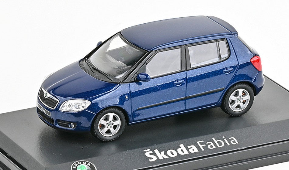 SKODA FABIA II 2006 BLUE 1:43 Scala 1:43 Abrex