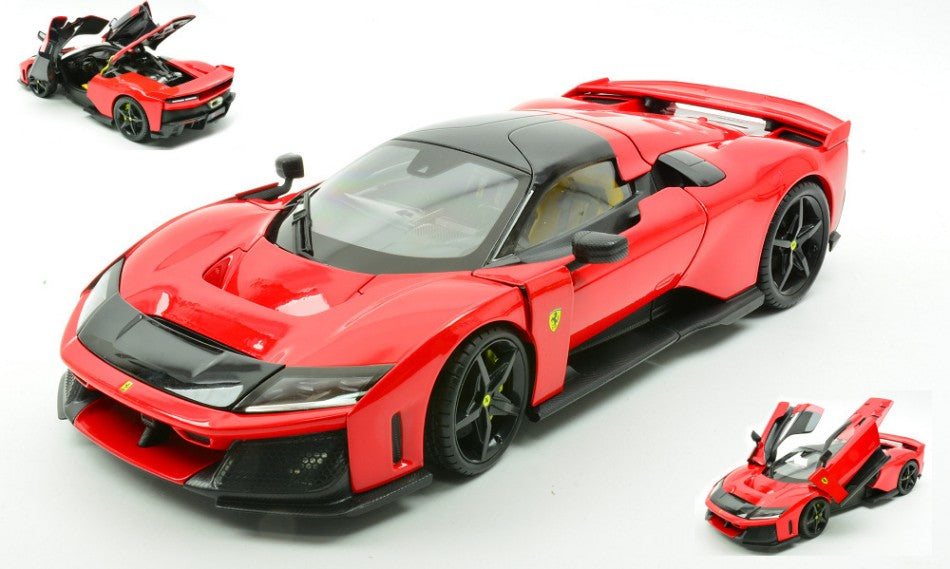 FERRARI F80 RED SIGNATURE 1:18 Scala 1:18 Burago