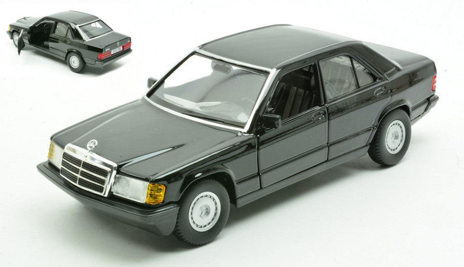 MERCEDES 190E 1987 BLACK LIMITED EDITION 1:24 Scala 1:24 Burago