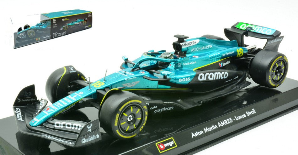 ASTON MARTIN AMR 25 N.18 2025 LANCE STROLL SIGNATURE 1:24 Scala 1:24 Burago