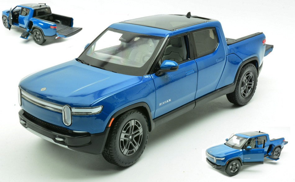 RIVIAN R1T 2025 (0-100 2,5 sec) BLUE 1:18 Scala 1:18 Maisto
