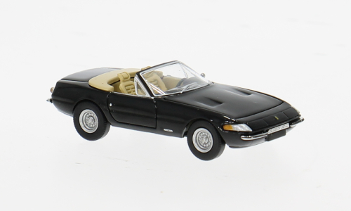 FERRARI 365 GTS/4 DAYTONA SPIDER 1971 BLACK 1:87 Scala 1:87 Brekina