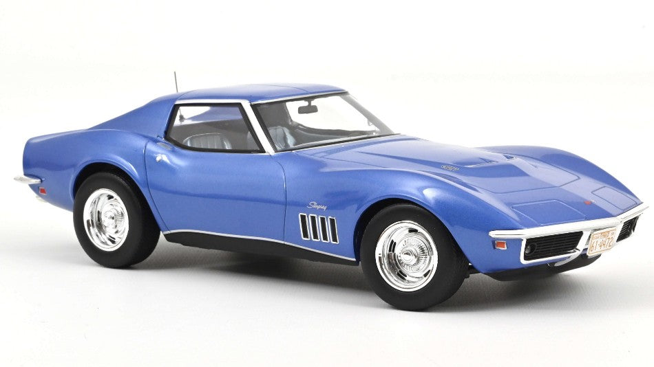 CHEVROLET CORVETTE COUPE' 1969 LE MANS BLUE 1:18 Scala 1:18 Norev