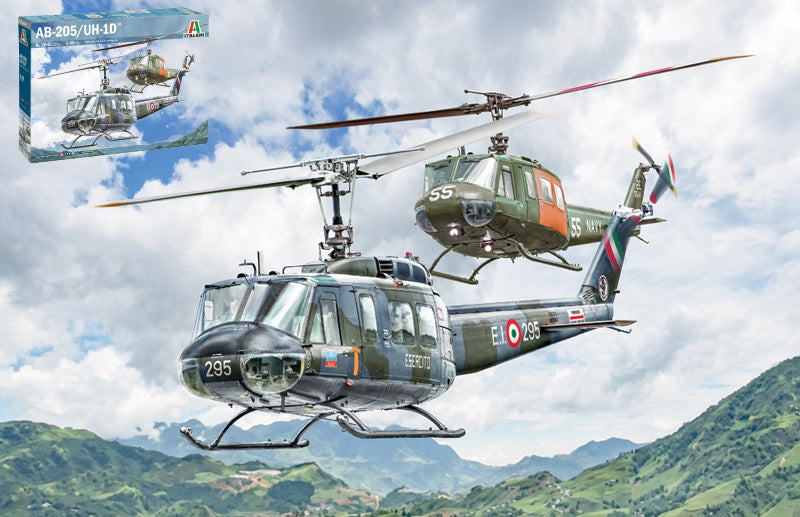 AB 205/UH-1D "SAR" KIT 1:48 Scala 1:48 Italeri