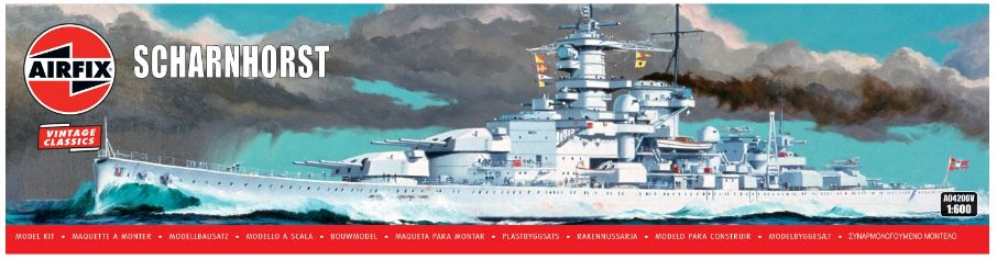 SCHARNHHORST KIT 1:600 Scale Varie Airfix