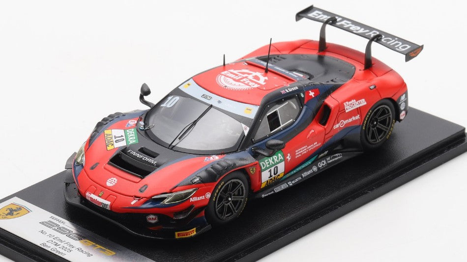 FERRARI 296 GT3 N.10 EMIL FREY RACING DTM 2025
BEN GREEN 1:43 Scala 1:43 Looksmart